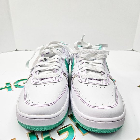 Men's Nike Gamma Force White / Emerald Rise  FN7109-100 - Picture 2 of 5